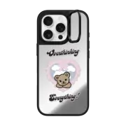 iPhone 16 Pro Mirror Ring Stand Case MagSafe Compatible Overthinking Everything!