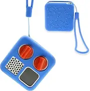 Silicone Shell Cover Case for Yoto Mini Player, Silicone Protective Sleeve Case Compatible with Mini Bluetooth Speaker (Silicone Case Only, Machine not Included) (Blue)