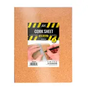 AK Interactive Cork Sheets - Fine Grained 200 X 300 X 3mm (2 Sheets) [AK8048]
