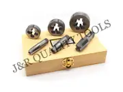 VCT Pipe Tap & Die Set 6 Pc To Cleans Cuts or Renews Threads