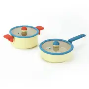 Neoflam Danish 20cm Stockpot and 20cm Wok Induction