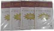 Lot of 4 JJ Keller 8564 ( 606MP ) Monthly Log Summary Envelope (5 pack)