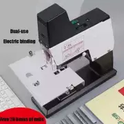 GD105 Electric Stapler Binding Machine A3/A4 Stapler Contract Flat Nail Binding