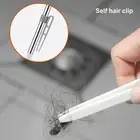 Crevice Floor Brush V-shaped Bristle Cleaner Handle Grout Brush for Bathroom