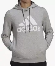 NWT adidas Women's Standard Loungewear Essentials Logo Fleece Hoodie Size S