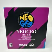 NEOGEO Mini International Classic Edition SNK 40th Anniversary BRAND NEW SEALED