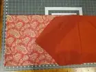 Red Table Cloth Runner 70x14