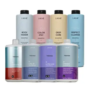 LAKME 專業護色洗髮精1000ml(矯色等多款任選)