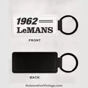 1962 Pontiac LeMans Leather Car Keychain