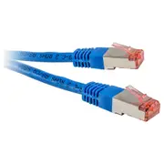 Pro2 CAT6A Patch Shielded Lead Cable Cord For Computer LAN/Network Blue 40M