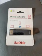 SanDisk CONNECT Wireless Stick 128GB Wifi USB Drive SDWS4-128G-A46 NEW