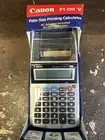 Canon palm printer p1-dh v 12 Digit Tax And Business With Ink Roller And Paper