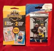 Lot 2 2021-22 Gunslingers + Pro Picks NFL FOOTBALL Trading Cards Trevor Lawrence
