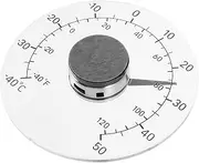 POPETPOP Thermometer for Indoor and Outdoor Use Durable Window Thermometer for Greenhouse Adhesive Mount Temperature Gauge for Home and Garden