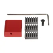 Metal Fixing Mounting Block Wiper Silicone Brush Hotbed Mount Scrubber For P1