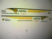 Navajo Nation Tribal Police Vehicle Decals 1:64 two for one money