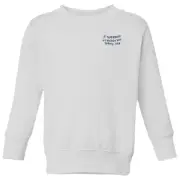 Finding Nemo P.Sherman 42 Wallaby Way Kids' Sweatshirt - White
