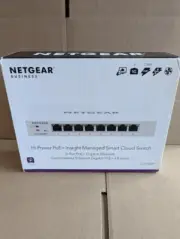 Netgear 8 Port PoE+ Insight Managed SmartSwitch GC108PP-100NAS (New)