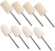 iplusmile Watch Jewelry Polishing Kit 24pcs Wool Grinding Heads 12mm Handle for Polishing Wheel