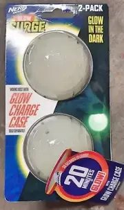 Nerf Glow Surge Glow-in-the-Dark Fetch Balls for dogs 2pk