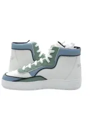 Bally Kenton 6302315 Men's White High Top Leather Sneaker MSRP $650