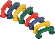 HONMEET Imaginative Learning Tool 8pcs Boys and Girls Simulation Handset Pretend Play Handset Speech Language Development Toy