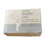 Universal Mailbox Mail Box Keyed Locks Lock with 5 Cams Combination Adapters
