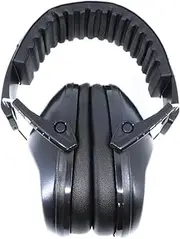 Benchmark Abrasives Childrens Ansi Approved Earmuff Hearing Protection - Black