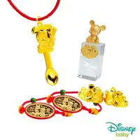 在飛比找森森購物網優惠-Disney迪士尼系列金飾 彌月金飾印章套組木盒-榜首米奇款