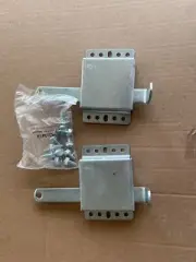 Garage Door Slide Lock 4 Pack 2" and 3" Tracks Comes with Fasteners