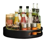 Lazy Susan Metal Revolving Spice Rack - 9 inch Kitchen Organizers and Storage