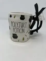 Rae Dunn Harry Potter POLYJUICE POTION Mug Cauldron Icon Print, NWT