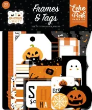 Echo Park - Halloween Party - Frames & Tags Ephemera 33/pk