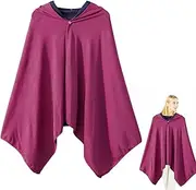 Cooling Cloak,Portable Quick Dry Lightweight Hooded Cloak | Sunscreen Clothing for Mountaineering Outdoor Sports, Cooling Shawl for Women and Men Pochy