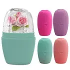 Silicone Massager Ice Cube Mold Facial Ice Contour Roller Face Skin Care Mould