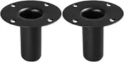 2Pcs Speaker Stand Mount Plate Speaker Bracket Speaker Rack Professional Speaker Bottom Base for Study Room Hotel Living Room