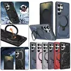 Magnetic Ring Stand Phone Case For Samsung Galaxy S25 Ultra|+ S24 FE S23-S20 FE