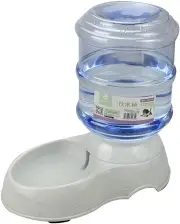 Large Automatic Pet Dog Cat Water Feeder Bowl Bottle Plastic 3.5Liters