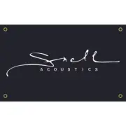 Snell Acoustics black Sign Flag decorative Banner HIFI Sound room Audio Display