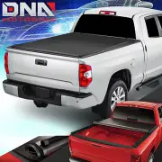 FOR 2007-2021 TOYOTA TUNDRA 5.5FT FLEETSIDE SHORT BED SOFT ROLL-UP TONNEAU COVER
