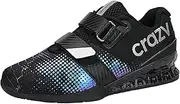 [PENXZT] Squat Shoes for Mens Weightlifting Sneakers for Fitness Gym Training Comfortable Lightweight,Black,8