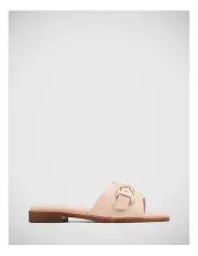 [Wittner] Delmore Leather Slide in Pink