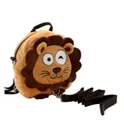 Kids Backpack with Safety Leash Lovely Cartoon 3D Plush Cartoon Animal School Bookbag for Girls Boys