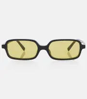 [Miu Miu] Miu Miu Miu Regard rectangular sunglasses One Size green