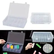 Sewing Thread Storage Box Portable Embroidery Thread Organizer Carrying Case