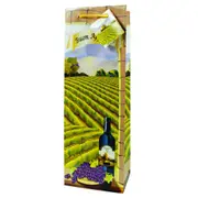 12pc Winex Buon Appetito Gift Wine Bottle Bag 210gsm Paper 12x36cm Storage