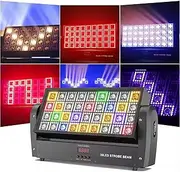 200W Moving Head Dj Light Bar Stage Lights, Led/Wash/Beam/Strobe Lights with 54 Lighting Effect, DMX-512 & Sound Activated, Dj Lights for Party,Live Show,Wedding,Disco