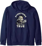 [STAR WARS] Han Solo Movie Lando Everything You Heard Is True Zip Hoodie