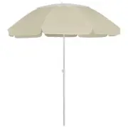 Beach Parasol Patio Sunshade Beach Canopy Sun Shelter Outdoor Garden vidaXL