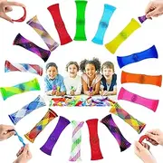 Norhogo 18 Pieces Anti-Stress Soothing Marble Fidget to Increase Concentration Stress Relief